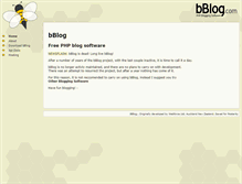 Tablet Screenshot of bblog.com