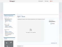 Tablet Screenshot of 44miliony.bblog.pl