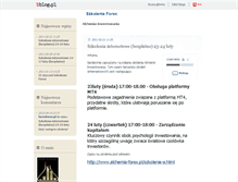 Tablet Screenshot of alchemiainwestowania.bblog.pl